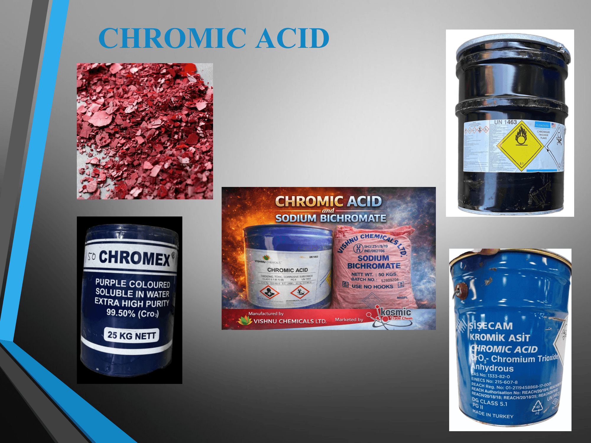 Chromic Acid & Sodium Bichromate
