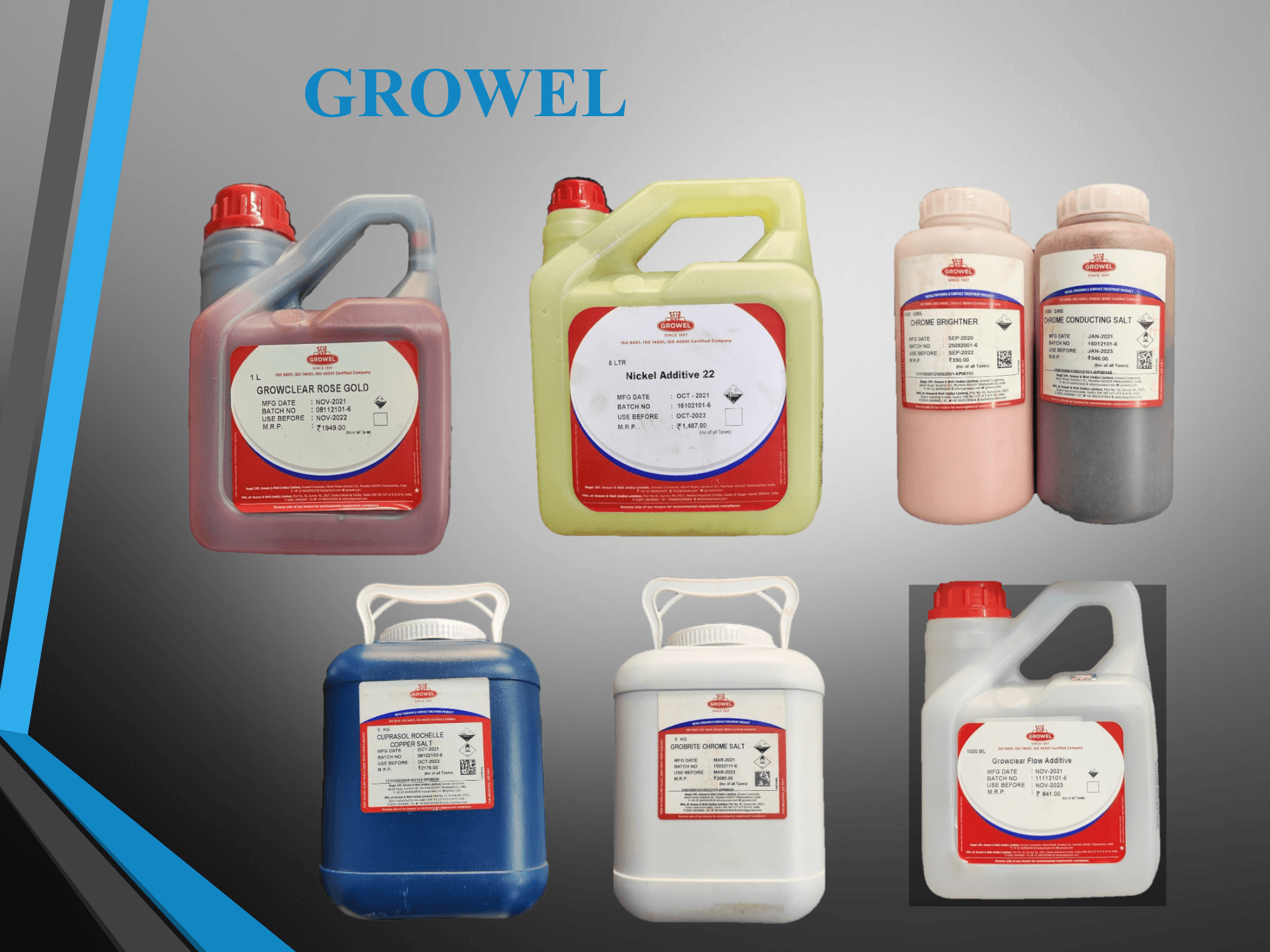 Growel Electroplating Chemicals