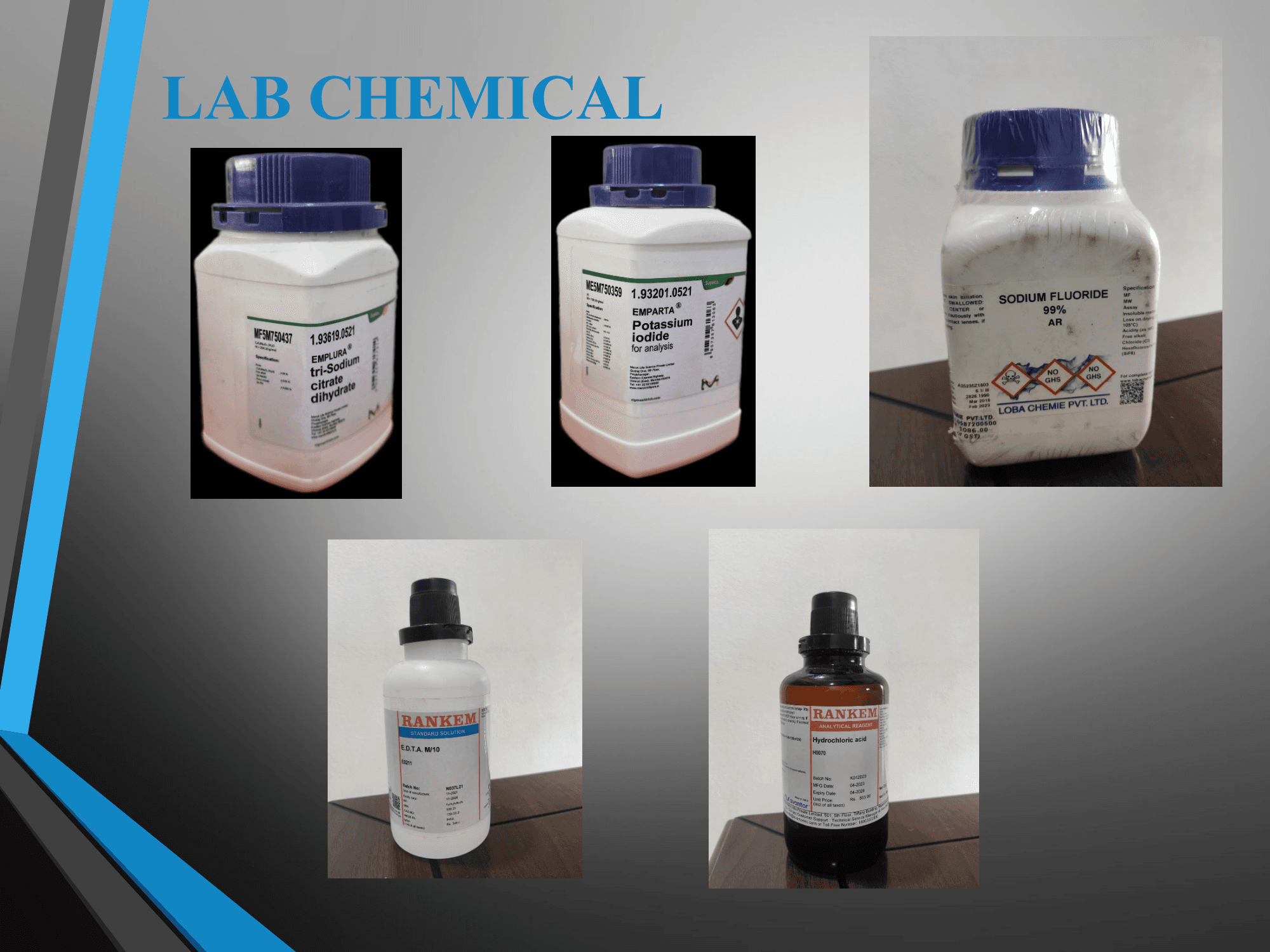Laboratory & Analytical Chemicals