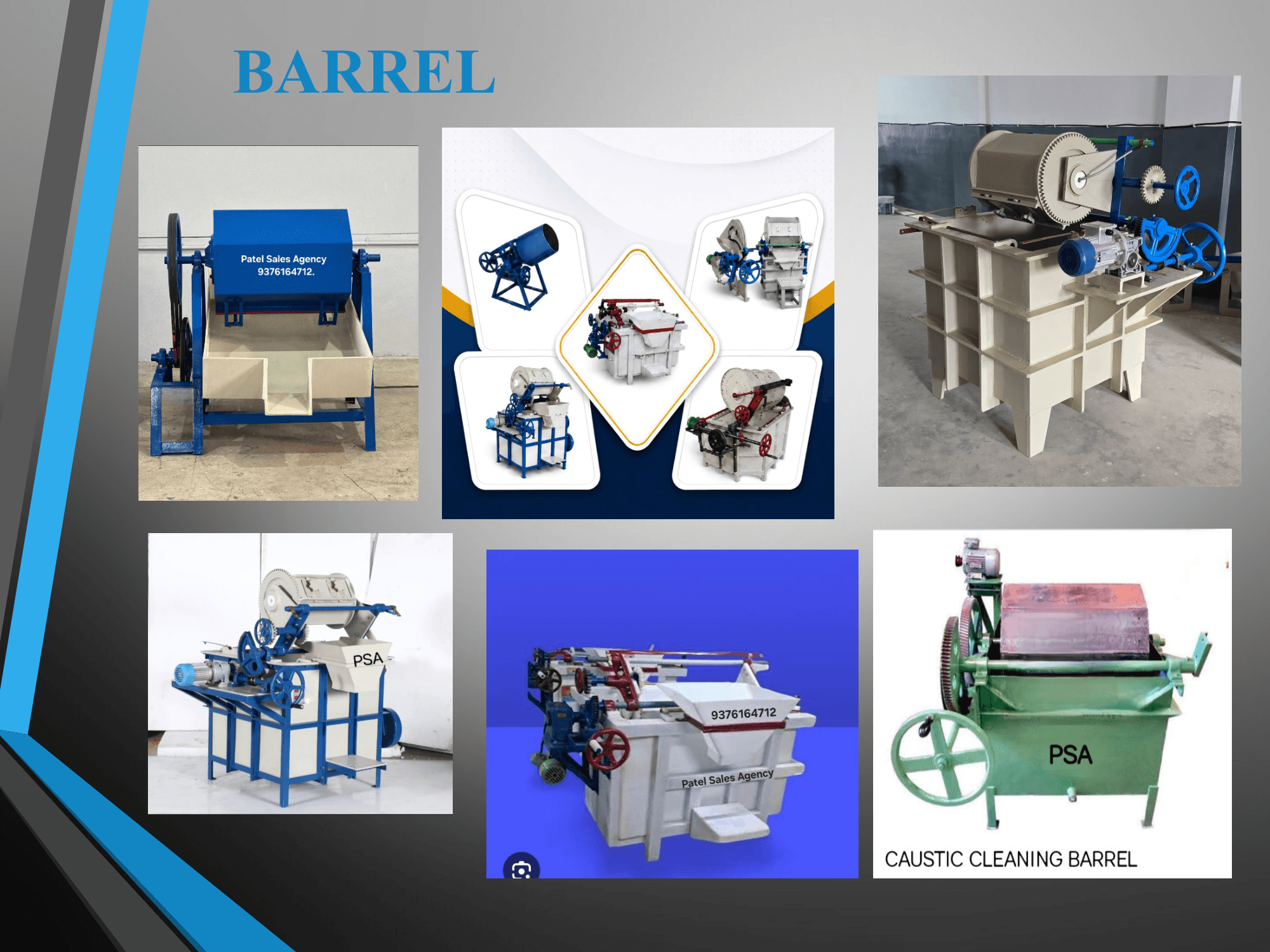 Electroplating Barrel & Polishing Barrels