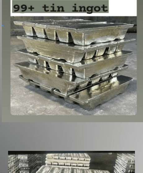 Tin Ingot (99+ Pure Tin)